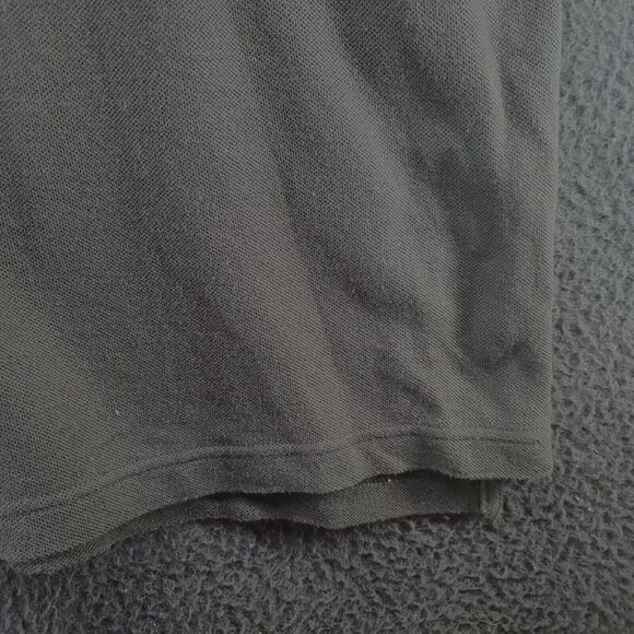 Saddlebred Mens Polo Black Size 3XL Cotton Blend Short Sleeve Pullover Easy Care - Picture 9 of 12